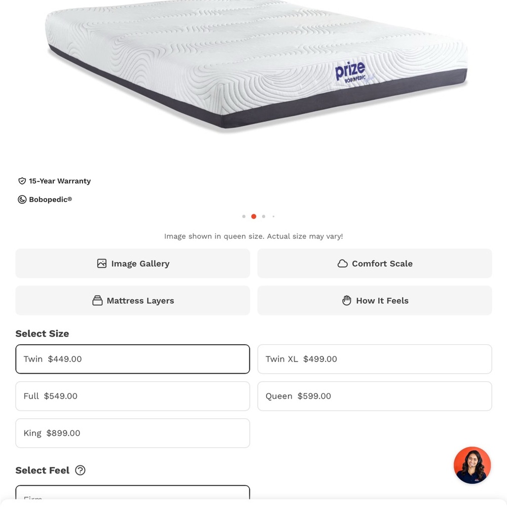 Twin size mattress brand new in box